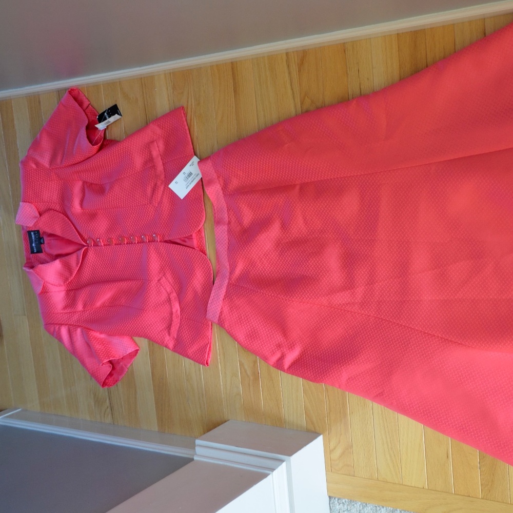 NEW Sag Harbor womans jacket skirt suit set 14W L